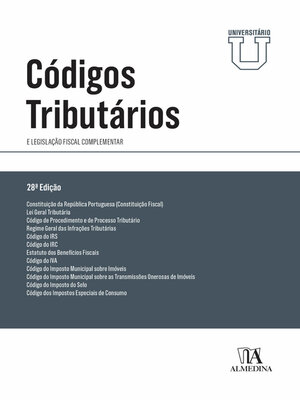 cover image of Códigos Tributários--Edição Universitária--28ª Edição